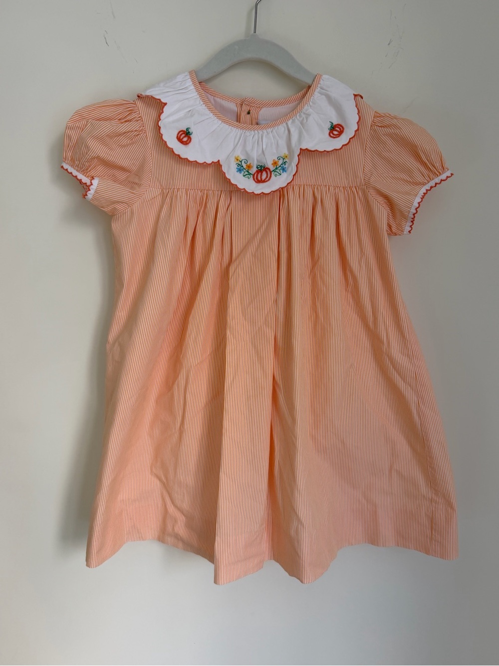 Proper Peony Pembroke Pumpkin Dress